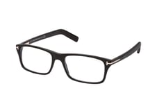 Tom Ford FT 5663-B 001, including lenses, RECTANGLE Glasses, MALE