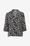 JDY - Blus jdyRock 3/4 Top - Svart