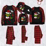 Jul The Grinch Pyjamas Vuxna Barn Familj Matchande Nattkläder Pyjamasset#tmfz01169 Mom-XL