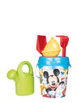 Micky Sand Bucket Set With Watering Can Toys Outdoor Toys Sand Toys Multi/patterned Smoby