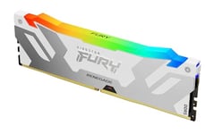 Kingston FURY Renegade RGB XMP 96GB 6400MT/s DDR5 CL32 DIMM Mémoire pour PC de Gamer Module Simple Kit de 2 - KF564C32RSAK2-96