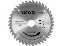 Yato träcirkelsåg med volframkarbid 40T 200x30mm (YT-60652)