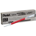 Refill PENTEL Energel Perm.roller röd 12st