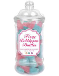 Zed Candy Fizzy Bubblegum Bottles Boutique Jar - Brusende Bubblegum Colaflasker i Flott Krukke 300 gram