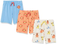 Amazon Essentials Disney Shorts, Lot de 3 - Roi Lion - Multicolor - Taille 50/56 cm EU