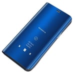Clear View Fodral Samsung Galaxy S10e Blå