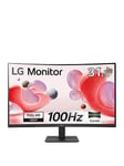 Lg 32Mr50C-B.Aekq 32-Inch Va Full Hd 100Hz Tilt Adjustable Stand Curved Monitor