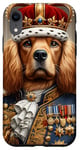 iPhone XR Royal Dog Portrait Royalty Cocker Spaniel Case