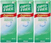 Opti-Free Express Lasting Comfort 355ml | Contact Lens Solution | Eye Care X 3
