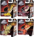 Jurassic World Snap Squad Attitudes Collection Toys - Set of 4 Dinosaurs