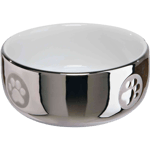 Trixie Ceramic Bowl Cat Silver White 0,3L 11 cm