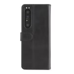 Premium Sony Xperia 1 III PhoneWallet - SVENSK DESIGN Svart