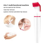 4-in-1 Electric Women Hair Shaver Lightweight Nose Hair Trimmer for Women UK