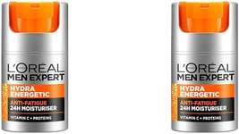 L'Oreal Men Expert Hydra Energetic Anti-Fatigue Moisturiser, with Proteins and V