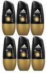 6 x ADIDAS VICTORY LEAGUE 48H protection Anti-perspirant Roll On 50 ml each