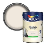 Dulux Silk Emulsion Paint For Walls And Ceilings - Almond White 5 Litres