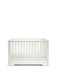 Mamas & Papas Oxford Cot/Toddler Convertible Bed, White