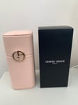 Giorgio Armani Pink Faux Leather Vanity Box for Mini Perfume Jewellery Brushes