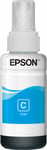 Original Epson 664 Cyan Ecotank Ink Bottle ET-2500 ET-2550 ET-2600 ET-4500