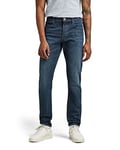 G-STAR RAW Men's 3301 Slim Jeans, Blue (worn in deep teal 51001-D164-D325), 29W / 32L
