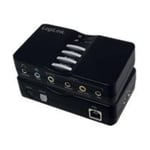 LogiLink USB Sound Box Dolby 7.1 - Carte son - 48 kHz - 7.1 - USB