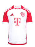 Fc Bayern 23/24 Home Jersey Kids Sport T-shirts Football Shirts White Adidas Performance
