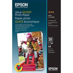 Epson Value Glossy Photo Paper - A4 - 20 sheets Gloss 183 g/m A4 20 sheets - ...