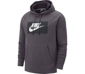 Nike Optic Hoodie Sweatshirt Graphic Homme, Dark Grey, FR (Taille Fabricant : XL)