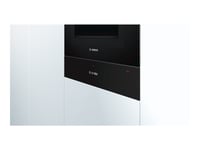 Bosch Serie | 8 Bic630nb1 - Värmeskåp - Inbyggd - Fördjupning - Bredd: 56 Cm - Djup: 55 Cm - Höjd: 14 Cm - Volcanic Black