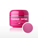 Silcare - Base One Matt Pinky Preomise- 5g Pink Promise