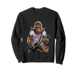 Bigfoot Final Boss t shirt the rock Vintage Music Sasquatch Sweatshirt