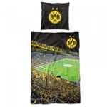 Dortmund Sängkläder Südtribüne - Svart/Gul - merchandise, storlek One Size