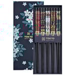 Ätpinnar i Trä, Cherry Blossom Blue - Tokyo Design Studio