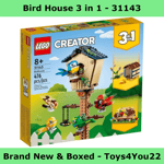 LEGO 31143 Creator 3-in-1 Bird House Brand New Sealed Set in Mint Condition