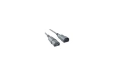 Bachmann - forlængerkabel til strøm - IEC 60320 C14 til power IEC 60320 C13 - 1 m