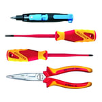 Gedore VDE tool set 4 pcs. in L-BOXX Mini