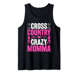 Funny XC Cross Country Running Runner Mom Track Mama Tank Top