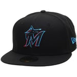 MLB AC Perf Fitted Cap - Miami Marlins