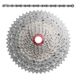 SRAM/Sunrace 12 Speed sampak Kassett 11-51T + kedja 126 Led