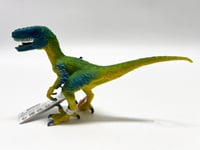 Schleich Dinosaur Velociraptor Figure 14585 - NEW With Tags - RRP = £12.99