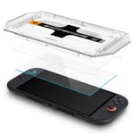 [2-Pack] Spigen Nintendo Switch 2 Härdat glas Skärmskydd EZ Fit