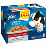 Felix Asgood As It Looks Meaty Selection In Jelly £4.25 (100g)