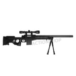 Well L96 Sniper Rifle Set Svart "Uppgraderad"