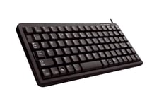 CHERRY G84-4100 Compact Keyboard - tangentbord - amerikansk - svart Inmatningsenhet