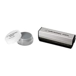Audio Technica AT617a Polyurethane Gel Stylus Cleaner Gel Washable,grey,white,black & AT6013a Dual-Action Anti-Static Record Brush