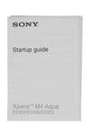 Genuine Sony Xperia M4 Aqua E2030, E2306, E2353 Quick Start Manual
