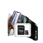 Micro SD-kort, Kingston Canvas Plus, Original, Hög kapacitet lagring, Kompatibel med surfplattor och mobila enheter, GB 256