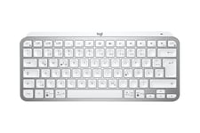 Logitech MX Keys Mini - tastatur - QWERTZ - tysk - bleg grå Indgangsudstyr