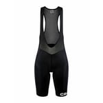 Craft Endur Bib Shorts C4 cykelshorts (dam) - Black/Black, S