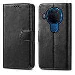 Nokia 5.4 (2020) Case - Premium Wallet Leather Flip Case Magnetic Stand Cover For Nokia 5.4 [Card Holder] [Magnetic Closure]